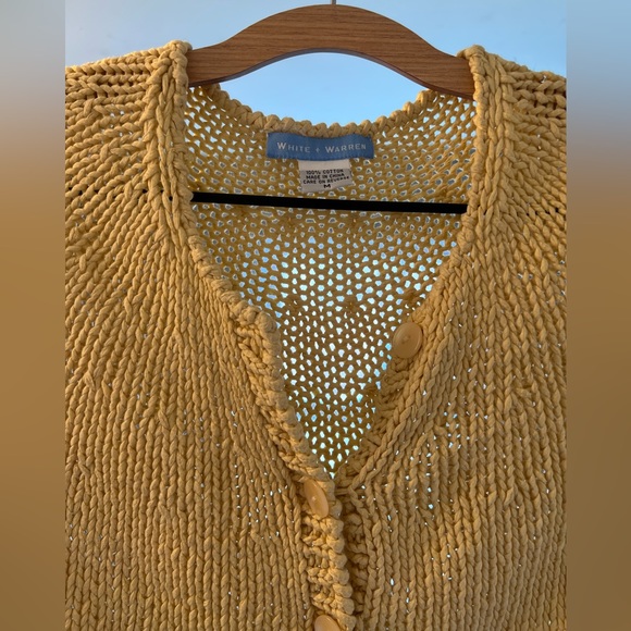 White and Warren knitted sweater - Picture 2 of 2
